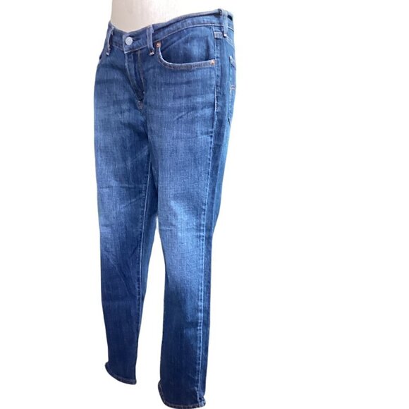 Boyfriend Style Sz 36 x 25-1/2 Denim Blue Jeans 95M - Picture 7 of 13